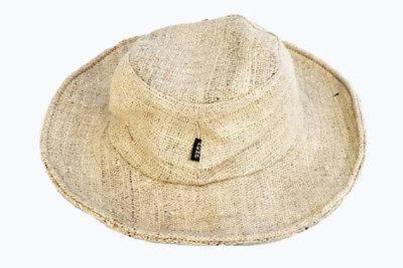 Hat Large Brim Summer Hat Hemp Hat Hand 