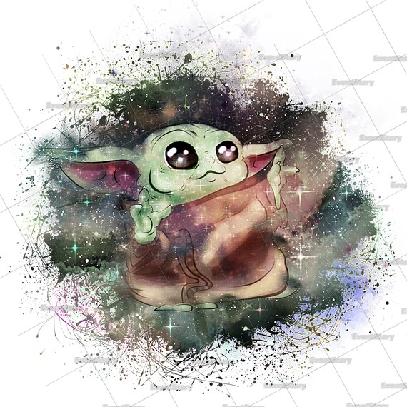 Salutations Bebe Alien Mignon Bebe Extraterrestre Illustration Etsy