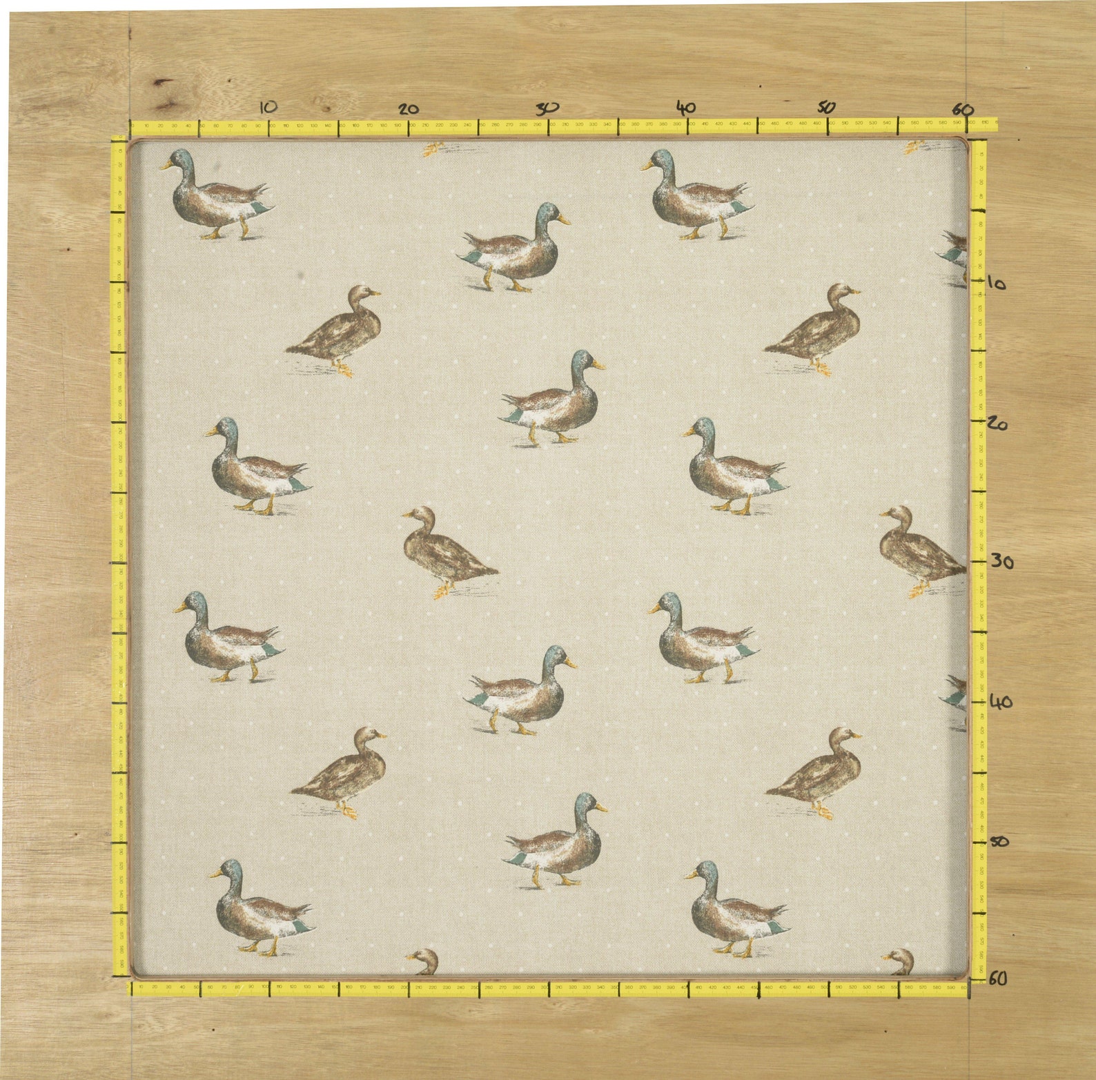 Mallard Duck Printed Fabric By The Metre Fryetts Material Etsy