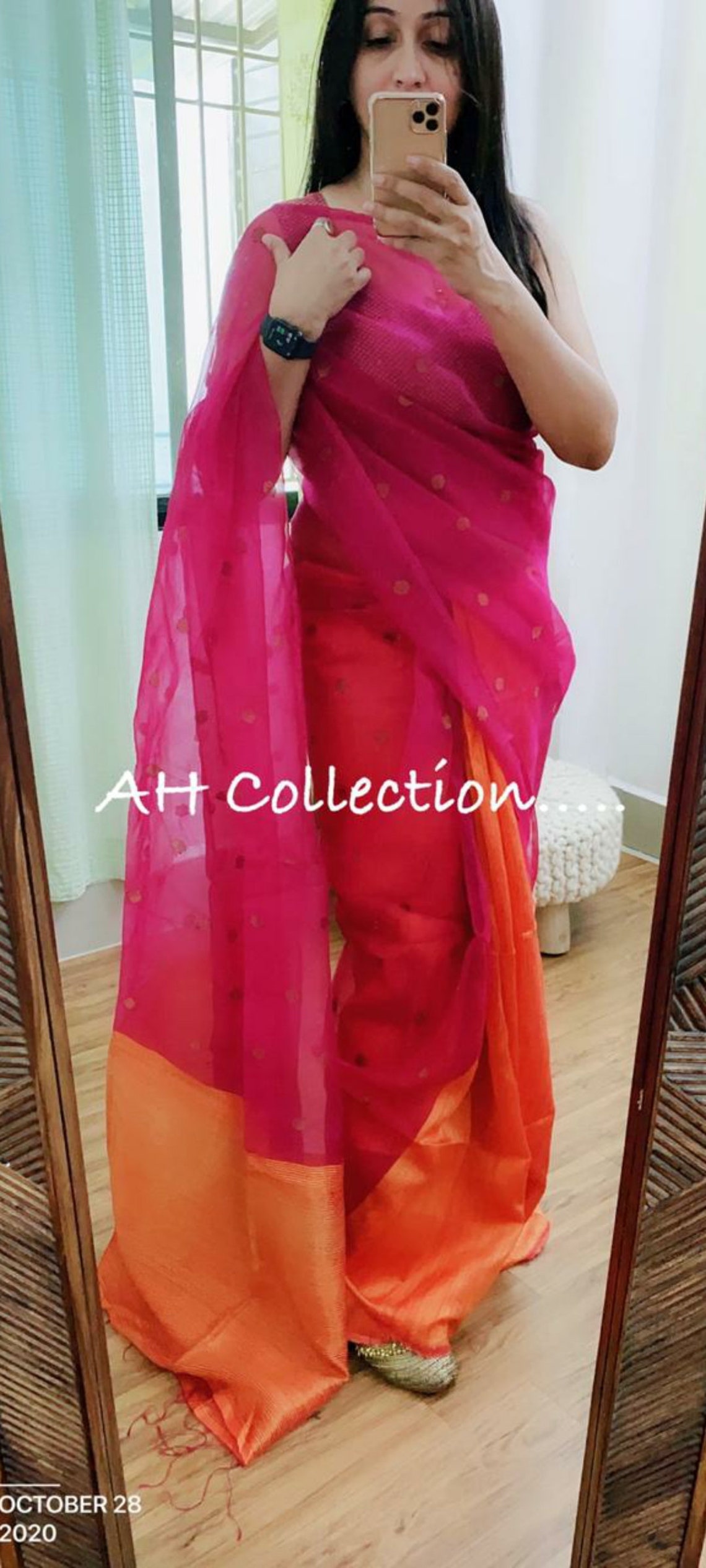 Pure mutka muslin sari with running blouse piece | Etsy