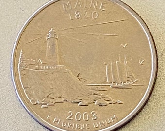 2003 D Maine State Quarter