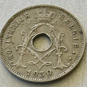 1930 5 Centimes, Belgium