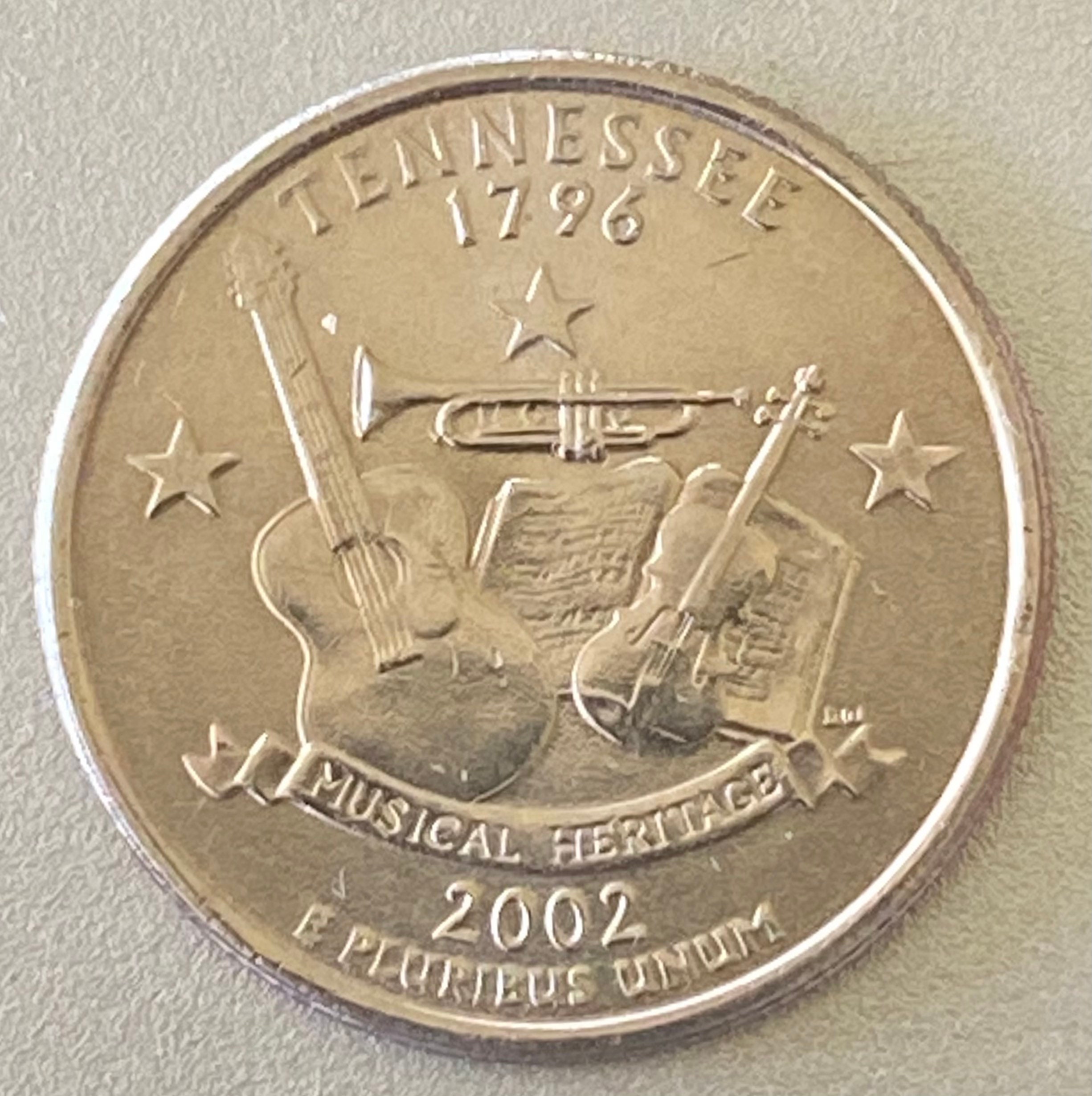 2002 P Tennessee State Quarter | Etsy