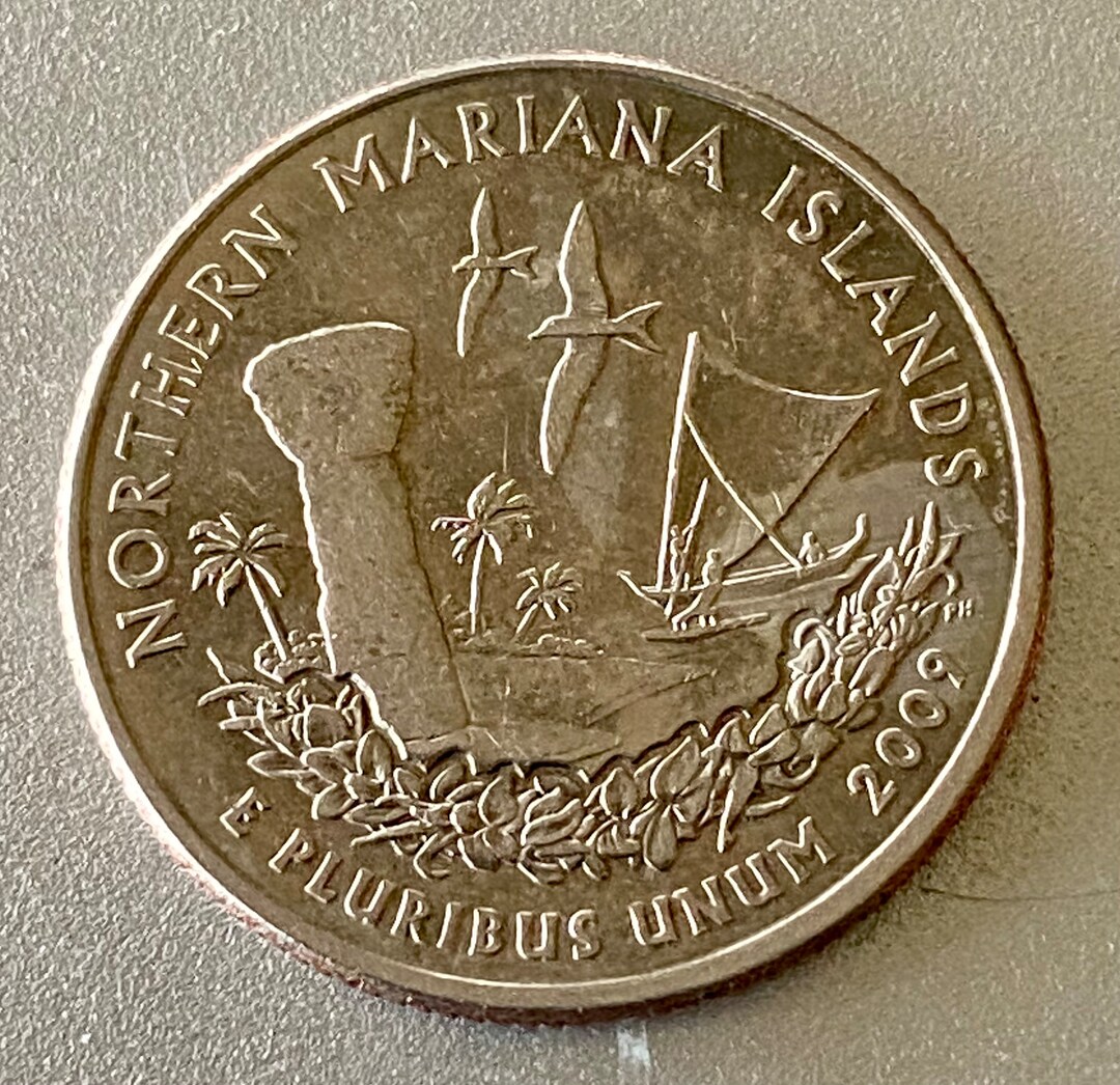 2009 P Northern Mariana Islands U. S. Territories Quarter Etsy
