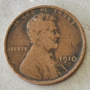 1910 Lincoln Penny