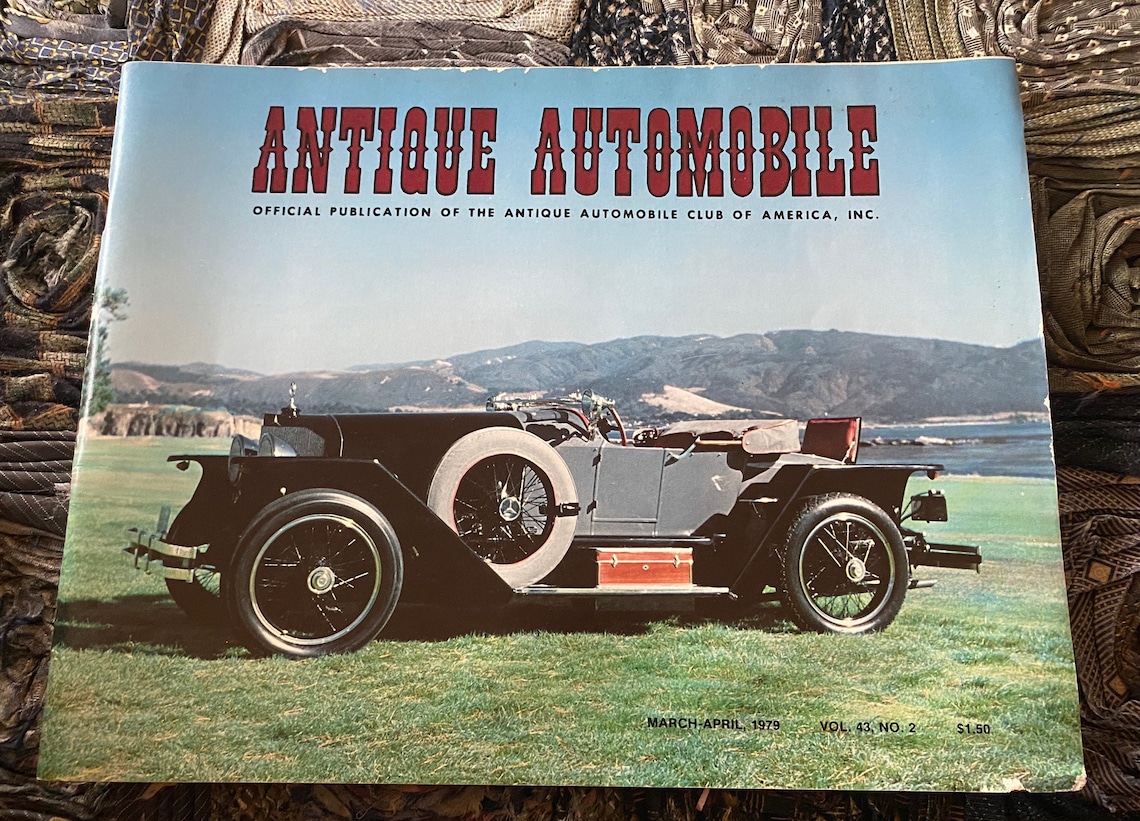 Antique Automobile Magazine MarchApril 1979 Etsy