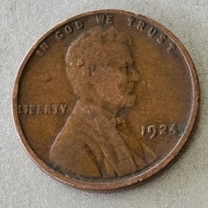 1924 Lincoln Penny