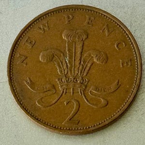1971 British 2 (Two) New Pence