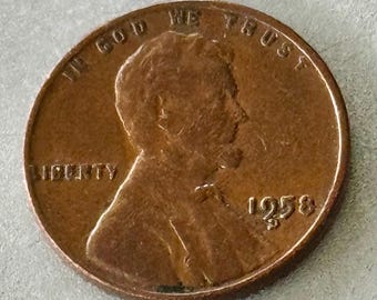 1958 D Lincoln Penny