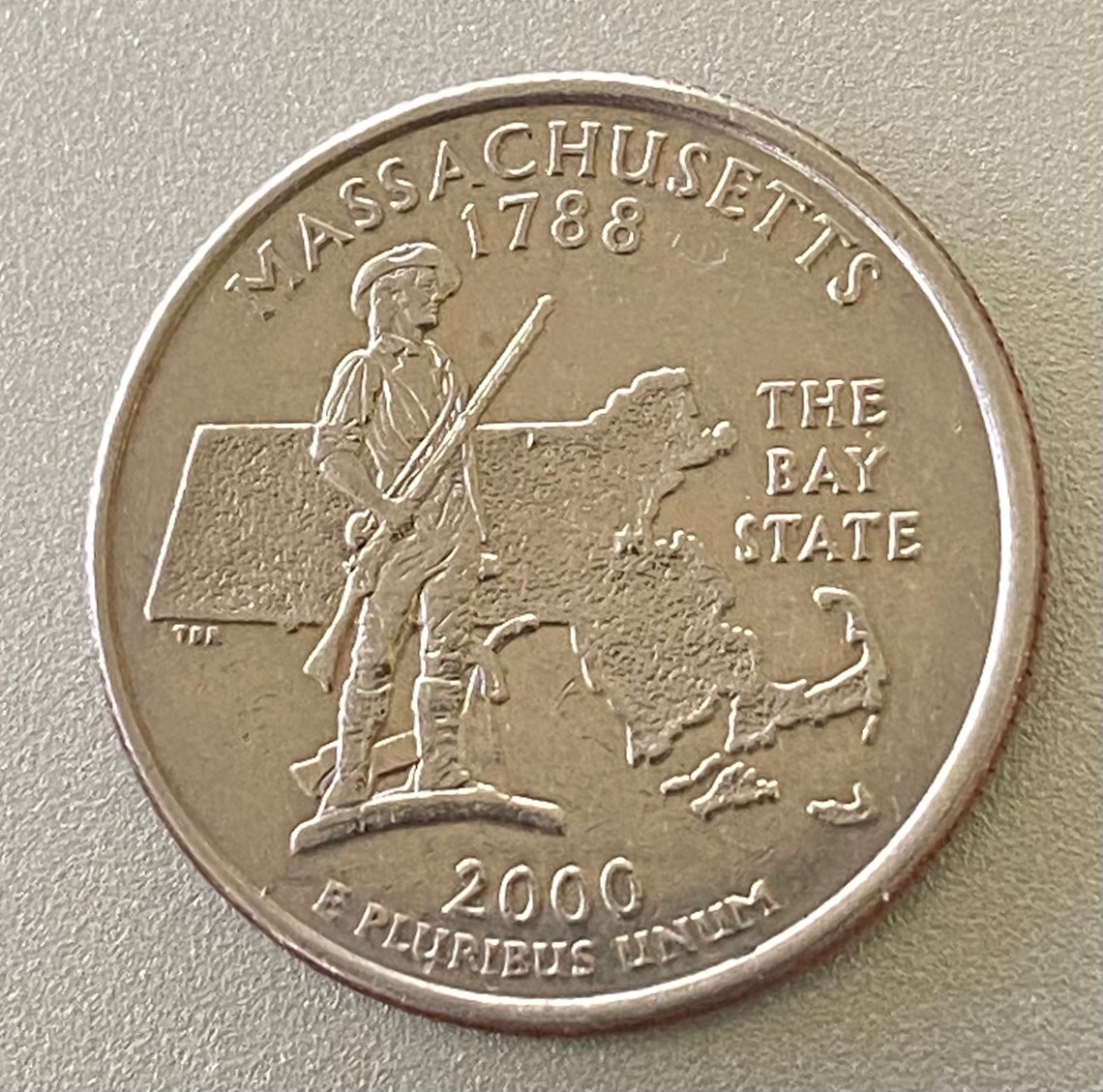 2000 D Massachusetts State Quarter Etsy