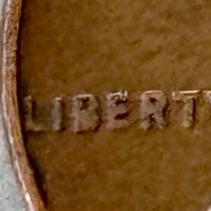 1957 D Fat ‘B’ Chip Error Lincoln Penny