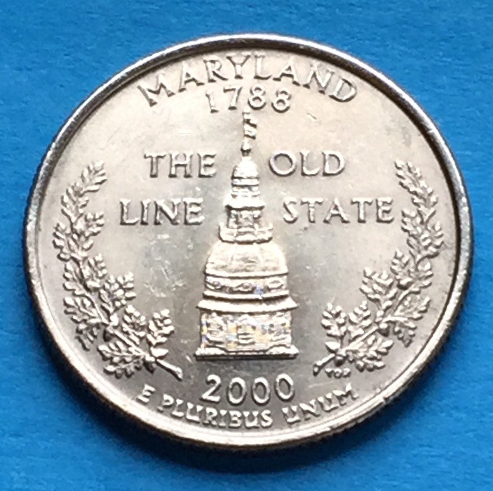 2000 P Maryland State Quarter Etsy
