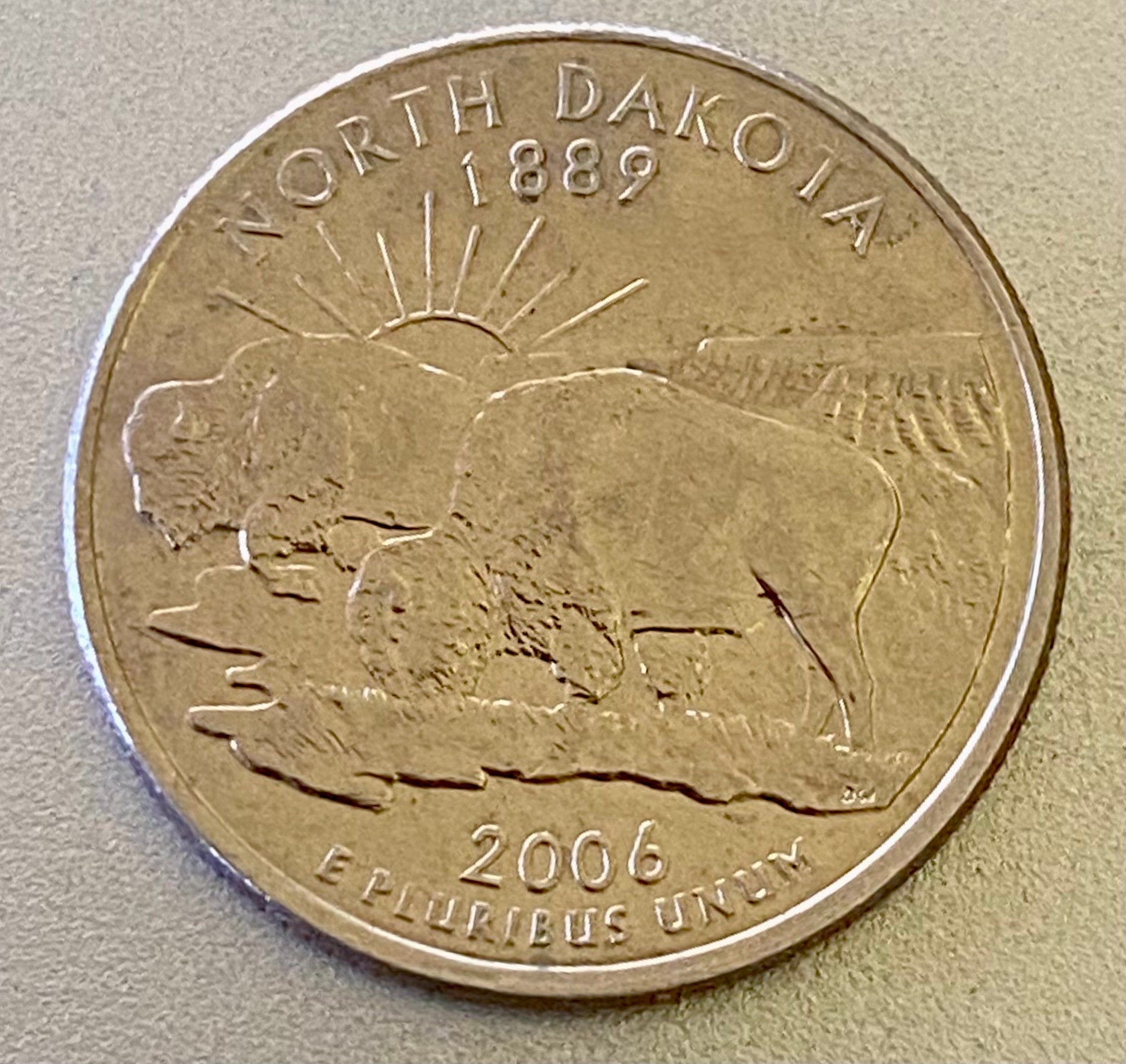 2006 D North Dakota State Quarter