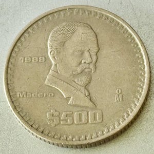 1988 Mexico, 500 Pesos