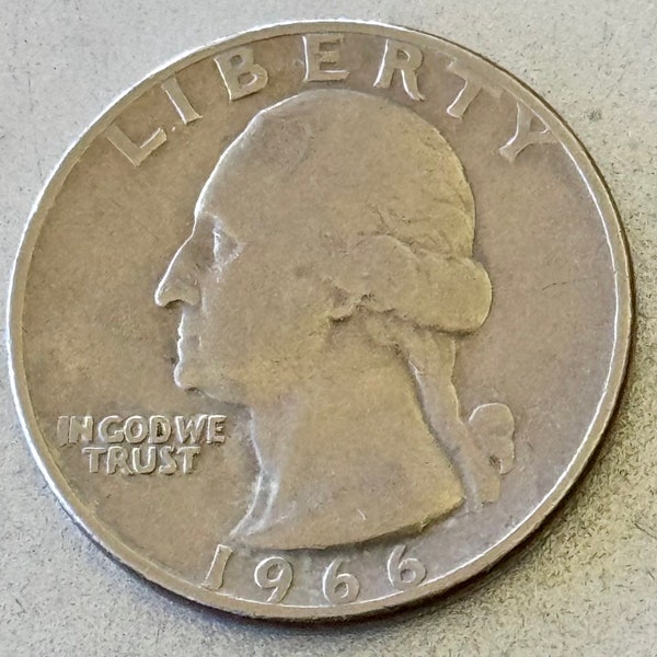 1966 Washington Quarter