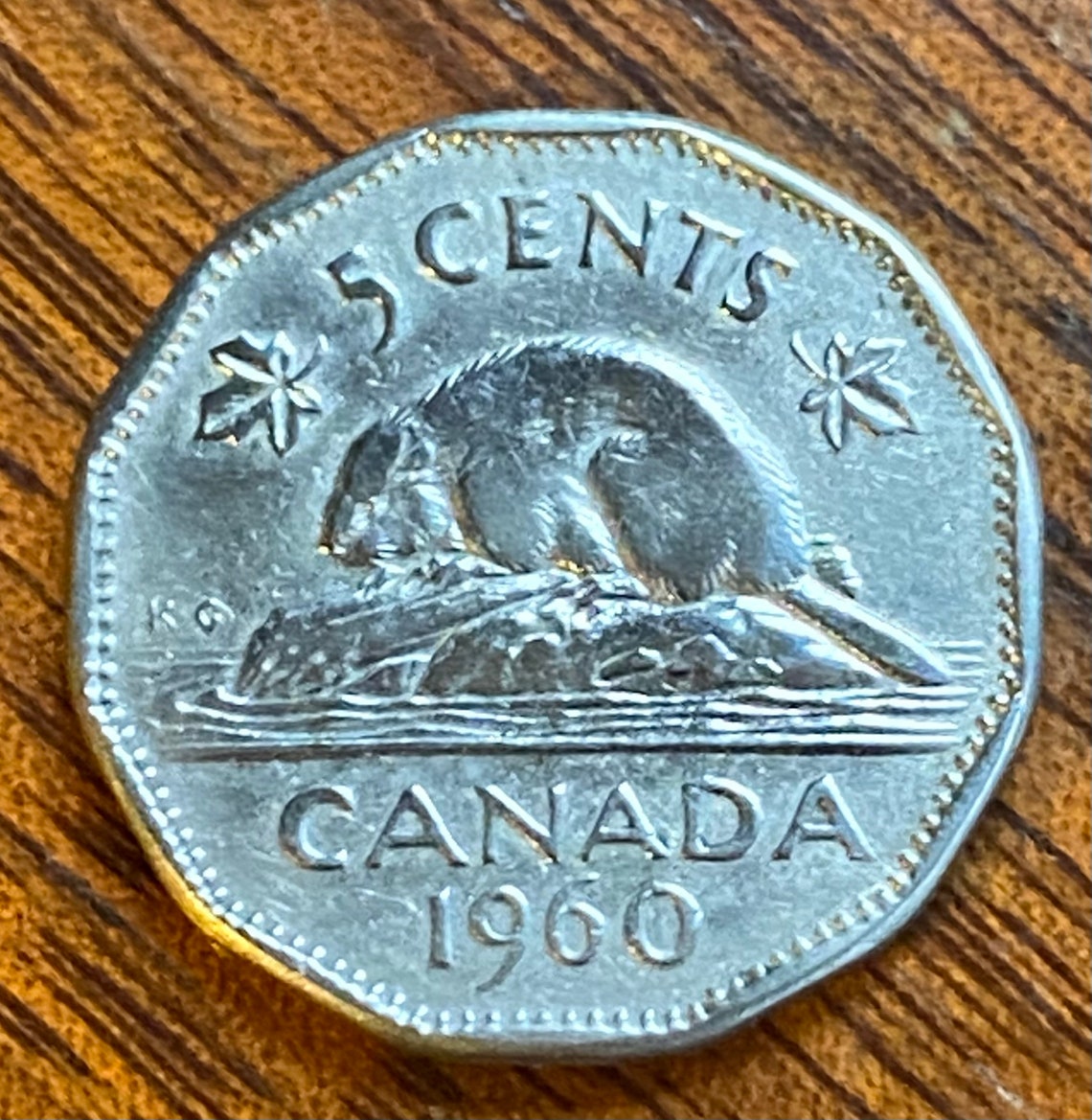 1960 Canadian Nickel Etsy 1960 Canadian Nickel Etsy
