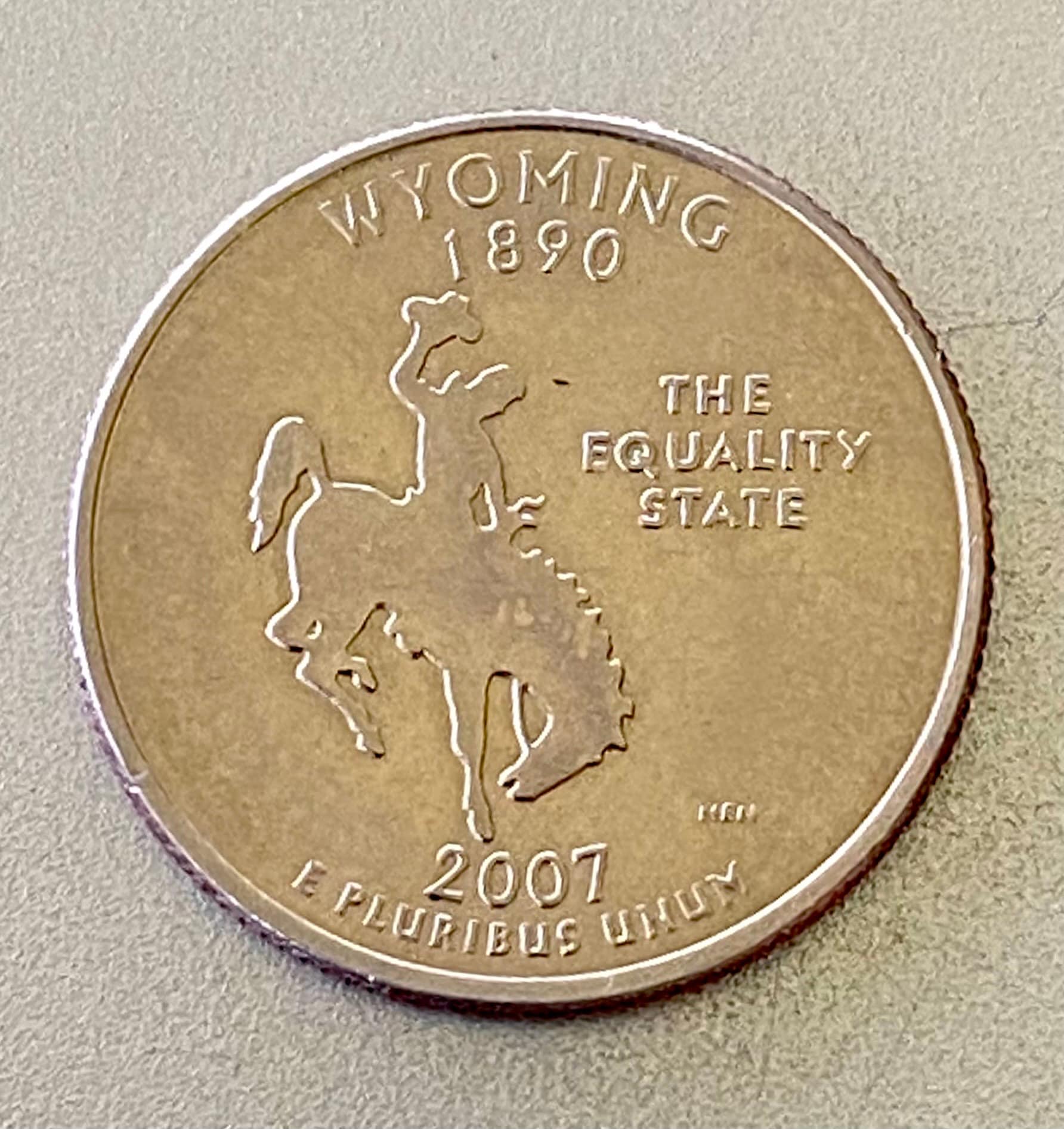 2007 D Wyoming State Quarter - Etsy