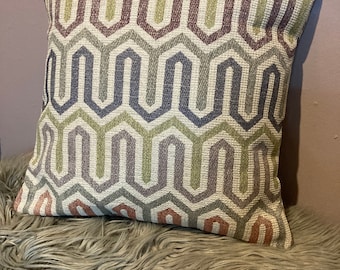 Handmade cushions, geometric modern design, accent cushions