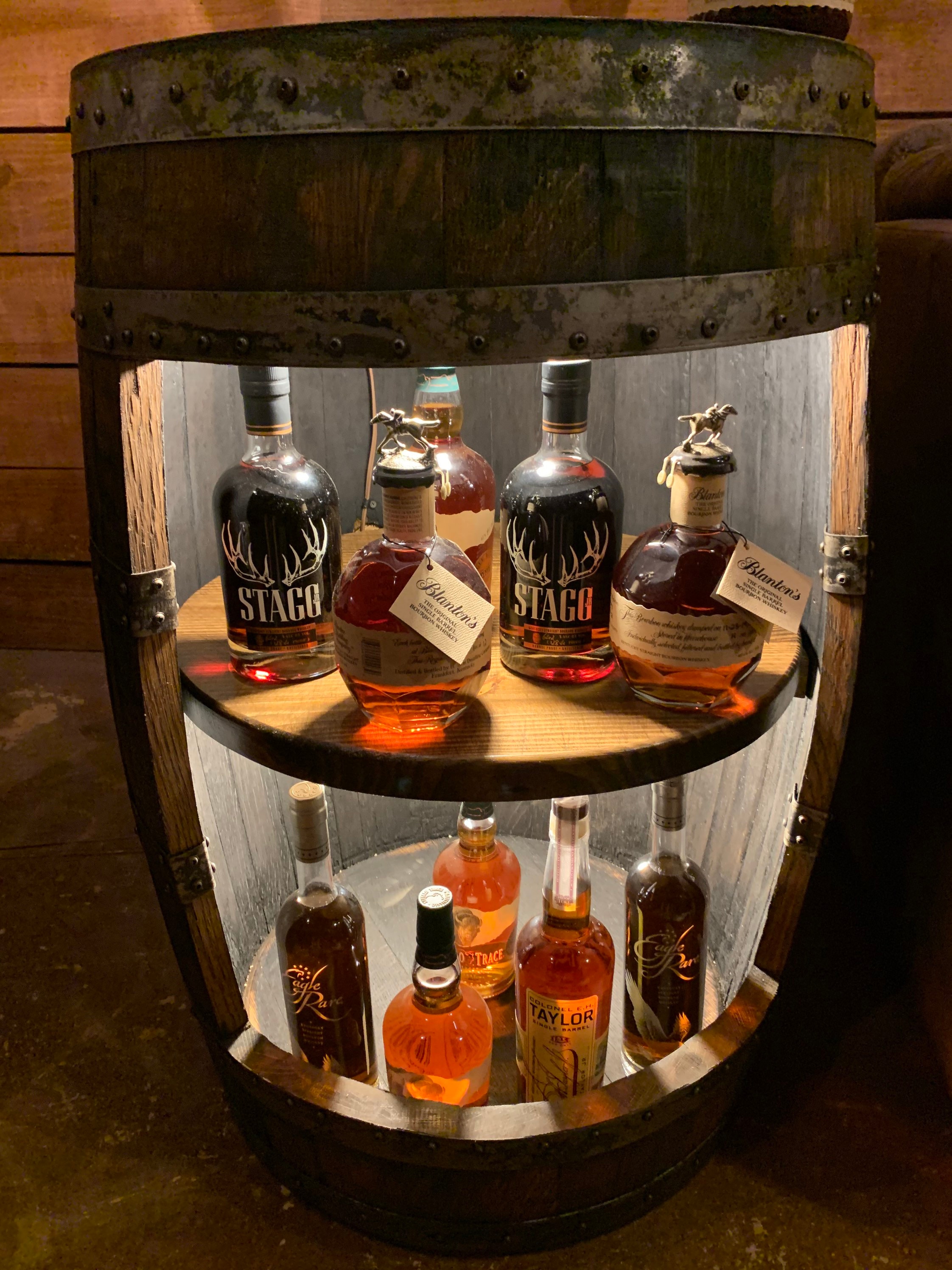 Authentic Whiskey Barrel Liquor With Bourbon Logo and Etsy