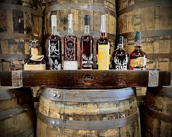 Bourbon Stave Bottle Caddy