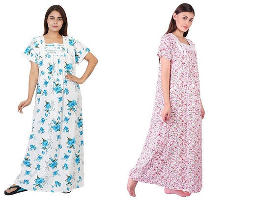 Two Piece Nightdress S - Buy Two Piece Nightdress S online in India