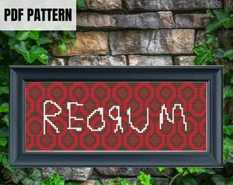 The Shining Kreuzstichmuster | Rotrum | Sofort PDF Download