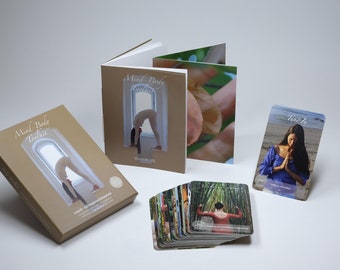 Mind-Body Toolkit: tarjetas de entrenador e inspiración: 51 tarjetas, manual y lista de deseos: respiración, yoga, meditación, atención plena, autocompasión