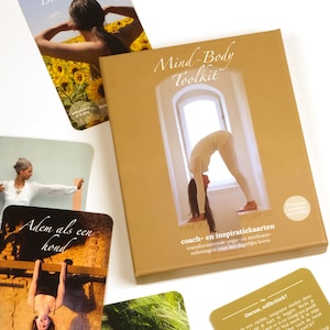 Mind-Body Toolkit – coach- en inspiratiekaarten – 51 kaarten, handboek en zoeklijst – adem, yoga, meditatie, mindfulness, zelfcompassie