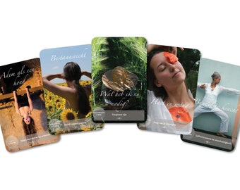 Juego de herramientas para la mente y el cuerpo, 51 tarjetas de entrenador e inspiración, prácticas transformadoras de yoga y meditación para la vida cotidiana