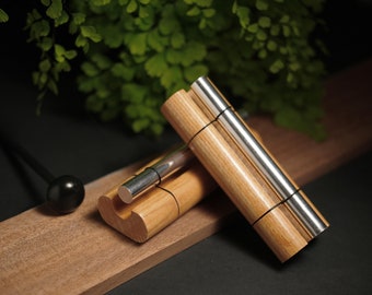 Zenergy Chime Mini - aluminio pulido plateado - instrumento de meditación - nota musical La