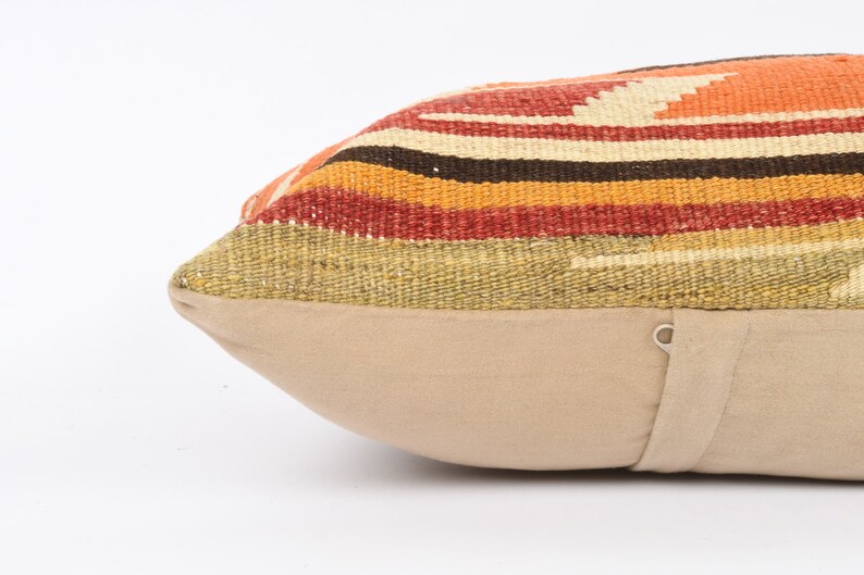 Home Decor Tribal Pillow Boho Pillow Decorative Throw Pillow Bohemian Pillow Sofa Aztec Pillow 12x24 Pillow Case Ethnic Kilim Pillow