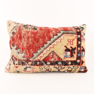 16x24 Ethnic Kilim Pillow, Handwoven Kilim Pillow, Decorative Turkish Kilim Pillow, Bohemian Kilim Pillow, Sofa Throw Pillow, Cushion Cover