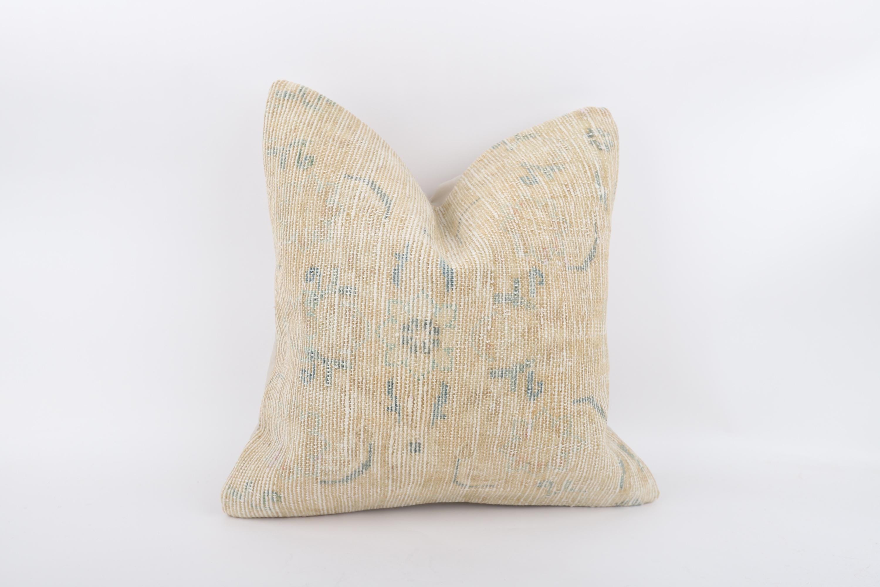 Housses De Coussin Boho Tribal 18x18 Pouces - Coton Lin Tissé Main, Franges, Taie Déco !