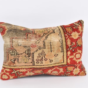 Ethnic Kilim Pillow, 16x24 Pillow Cover, Turkish Kilim Pillow, Throw Pillow, Handwoven Kilim Pillow, Kilim Cushion Cover, Aztec Pillow Cover