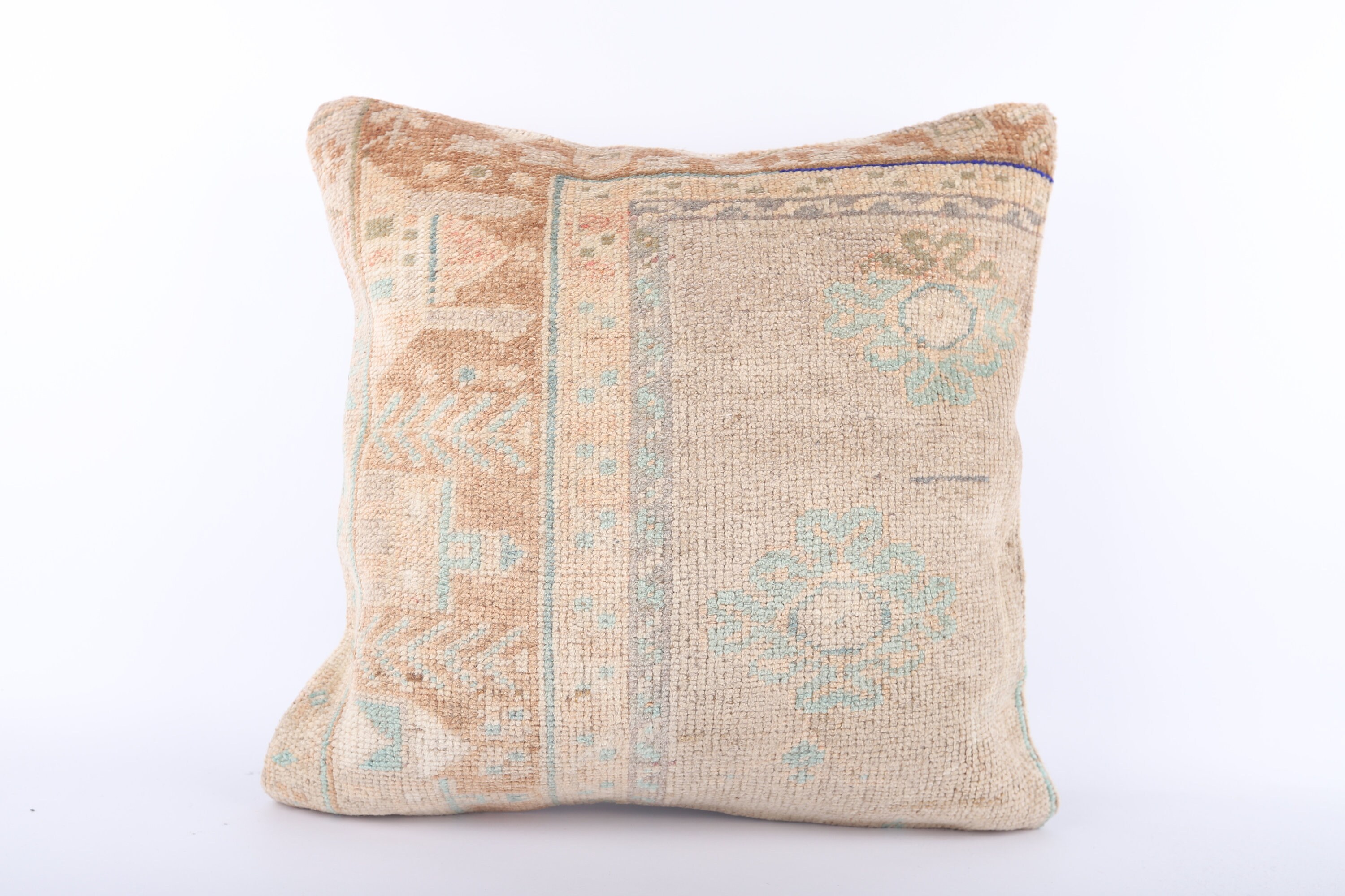 Kilim Lumbar, 20x20 Pillow Case, Bohemian Carpet Pillow, Home Decor, Handmade Kilim Cushion Cover, Boho Kilim Lumbar, Sofa Throw Pillow