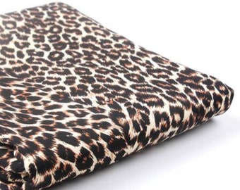 Cotton Leopard Print Fabric - Etsy Cotton Leopard Print Fabric - Etsy