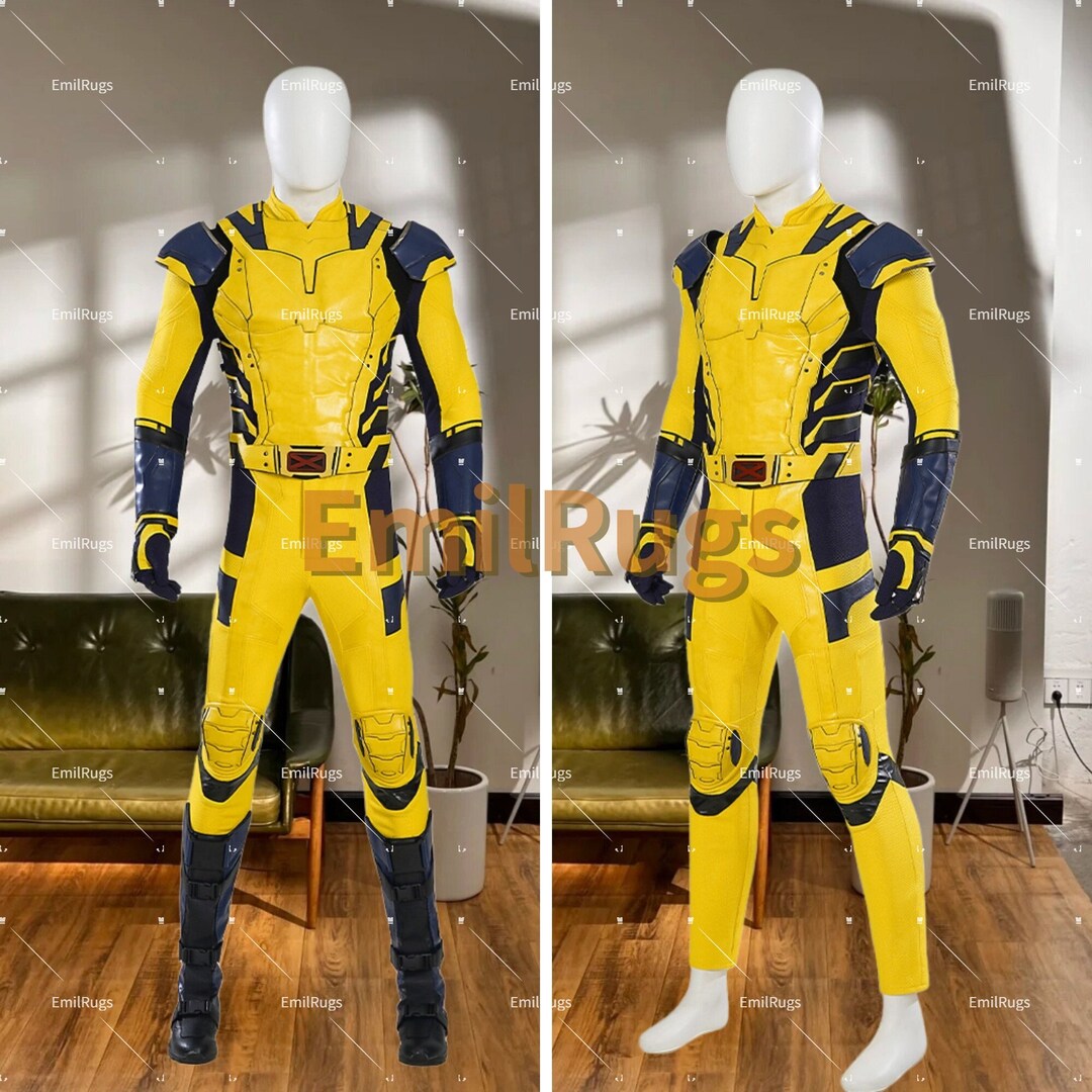 Deadpool 3 Wolverine Cosplay Costume Wolverine Leather Suit - Etsy