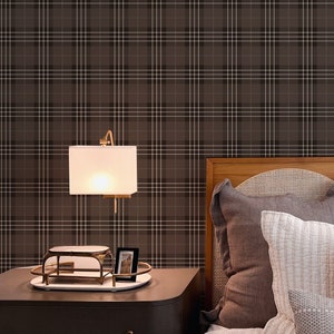 Derby Plaid Wallpaper