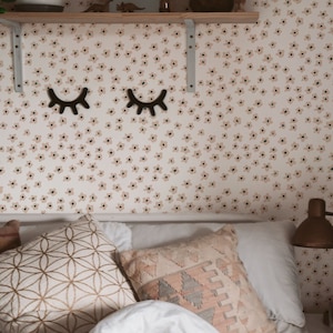 Einfache Wiese Wallpaper. Schlafzimmer Tapete. Neutrale Tapete. Peel + Stick Wallpaper und traditionelle Optionen. Mehrere Farben.