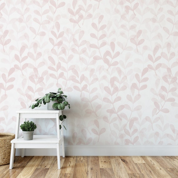Papel tapiz floral mínimo. Color nude. Fondo de pantalla de - Etsy México Papel tapiz floral mínimo. Color nude. Fondo de pantalla de - Etsy México