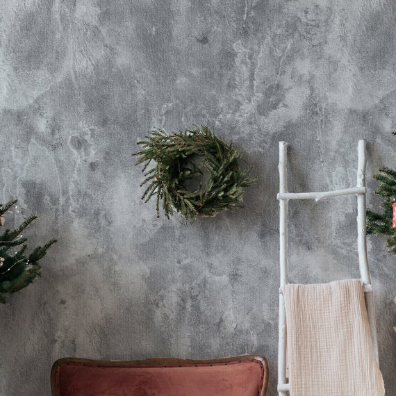 Hand Painted Texture Wallpaper. Slate Color. Peel and Stick - Etsy Ireland Hand Painted Texture Wallpaper. Slate Color. Peel and Stick - Etsy Ireland