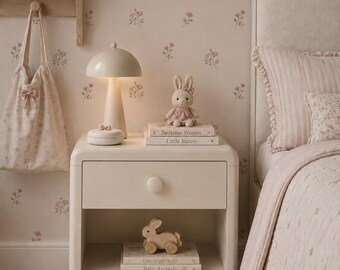 Tea Room Wallpaper. Peel and Stick Wallpaper. Removable. Accent Wall. Many Colours Available. *