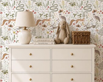 Enchanted Hollow Wallpaper. Peel and Stick Wallpaper. Removable. Accent Wall. Many Colours Available. *