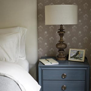 Snowy Rose Wallpaper.  Peel and Stick and Traditional Wallpaper Options. Removable. Accent Wall.