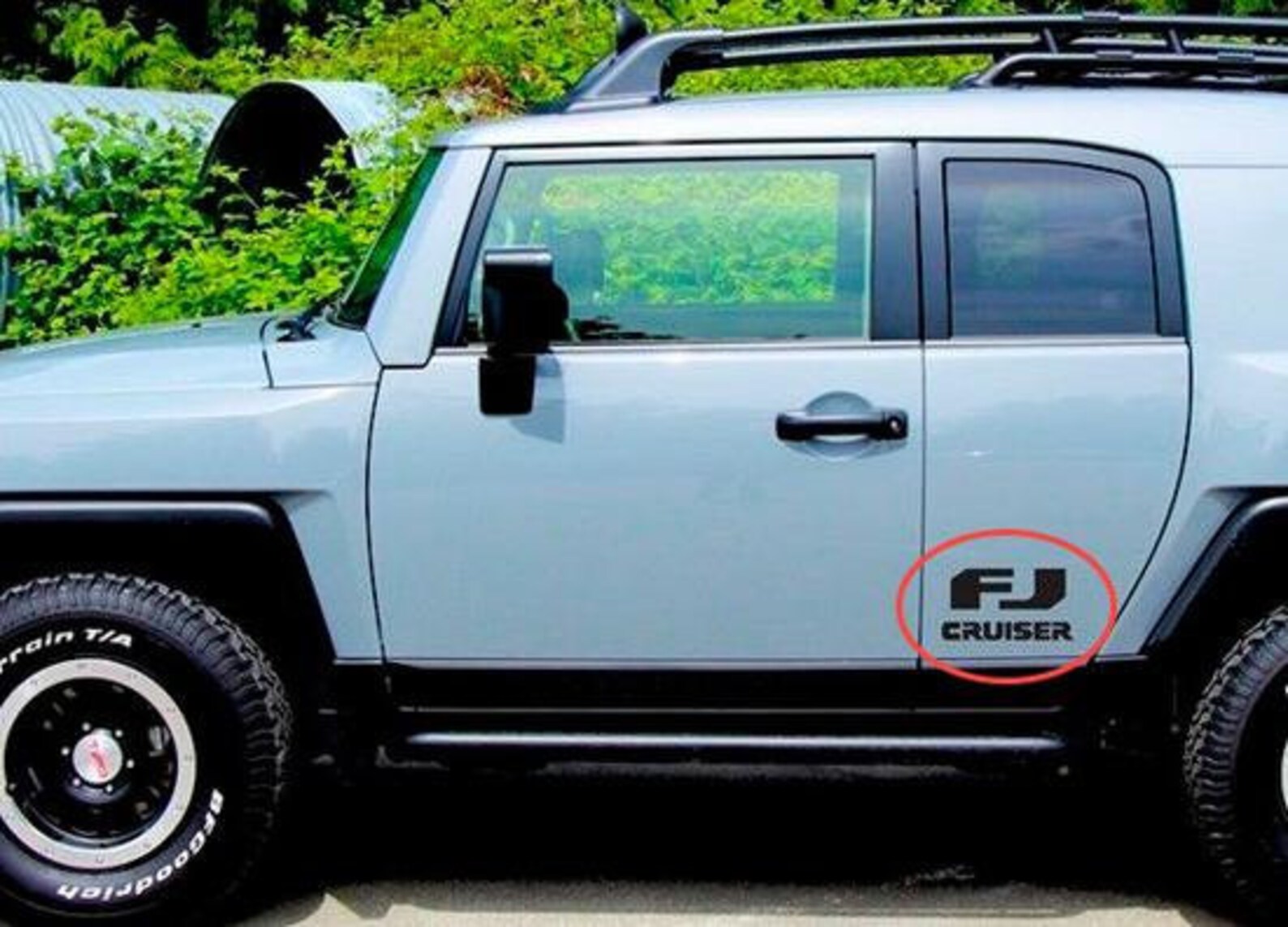 FJ Cruiser Vinyl Decals Stickers Pair 2X Door Decals Sticker Etsy