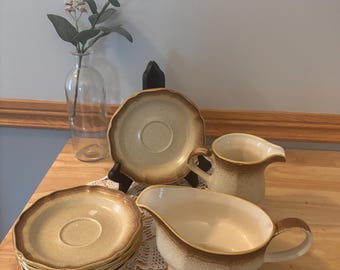 Vintage Mikasa Whole Wheat E8000 Set