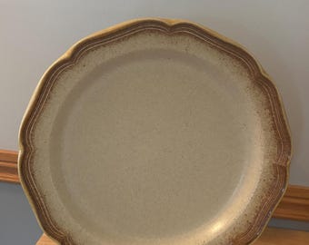 Vintage Mikasa Whole Wheat Round Chop Plate