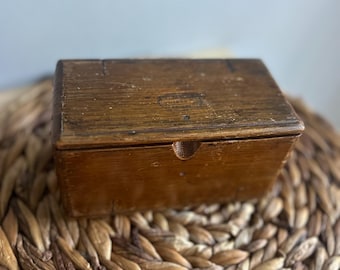 Antique Singer Sewing Machine Puzzle Box: Oak Style Box, Velvet Lined