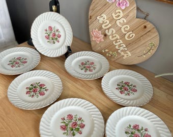 Plato vintage de Royal Wessex Swinnertons Ironstone, fabricado en Inglaterra, de 6,3 pulgadas