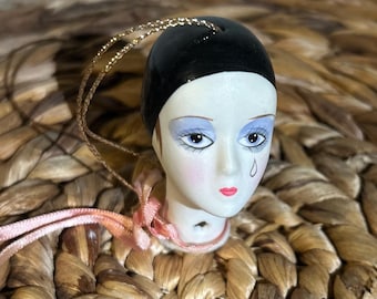 Vintage Pierrot Baby Love Michel Oks 1981 Schmid Ornament